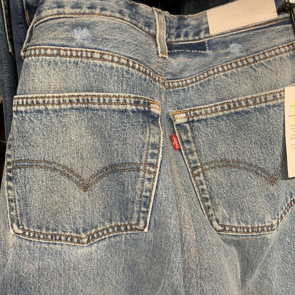 NEW NWT Levi's Re/Done High Rise - Picture 16 of 16